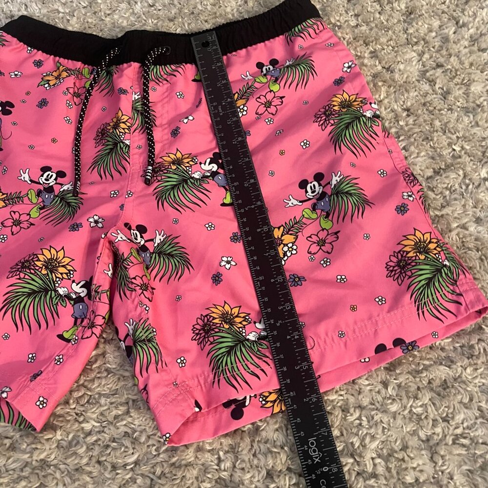 Disney x Neff Pink Mickey Tropical Swim Trunks S - Picture 4 of 9